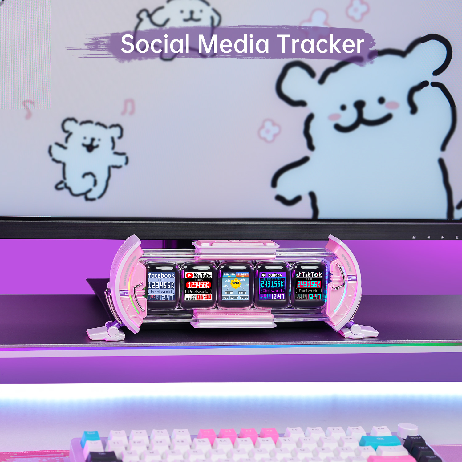 Divoom Times Gate Cute Gaming  - Esports Gaming Monitor 리뷰 및 가격