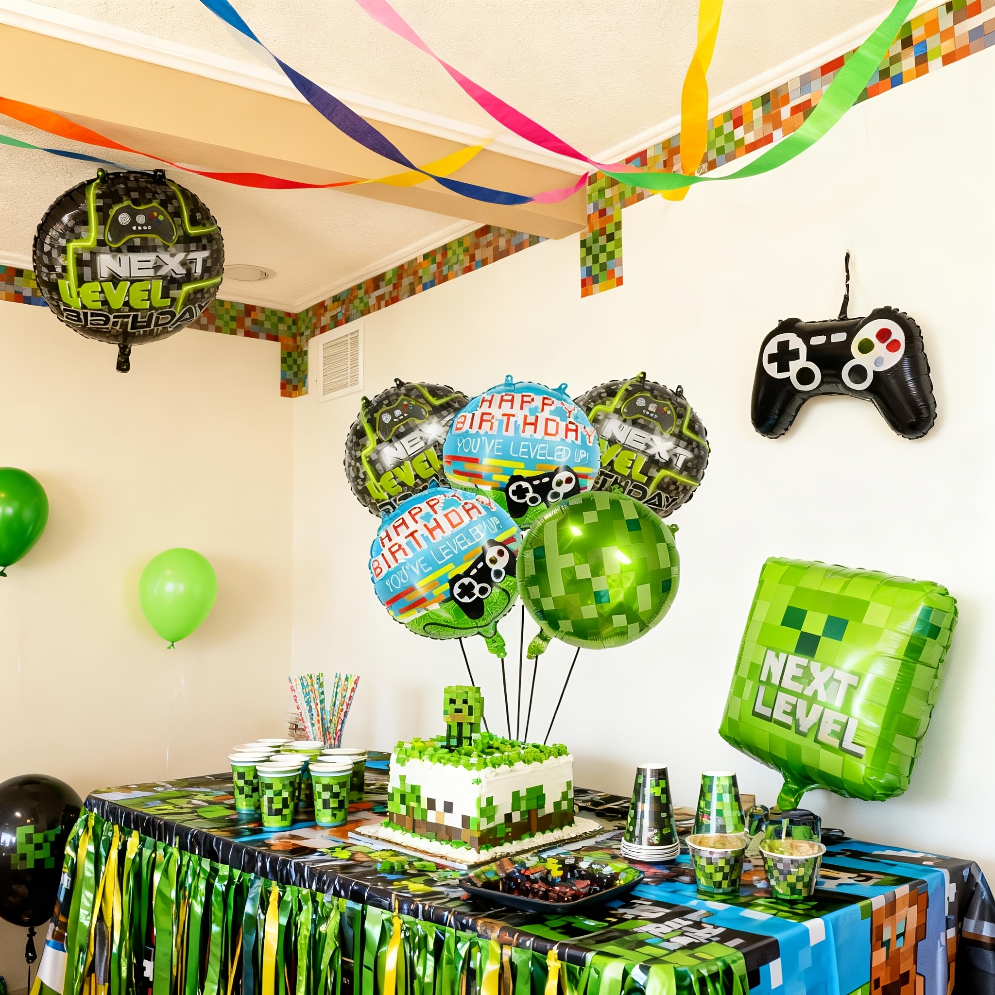 Pixel Green Balloon Set - Game - Esports Gaming Events 리뷰 및 가격