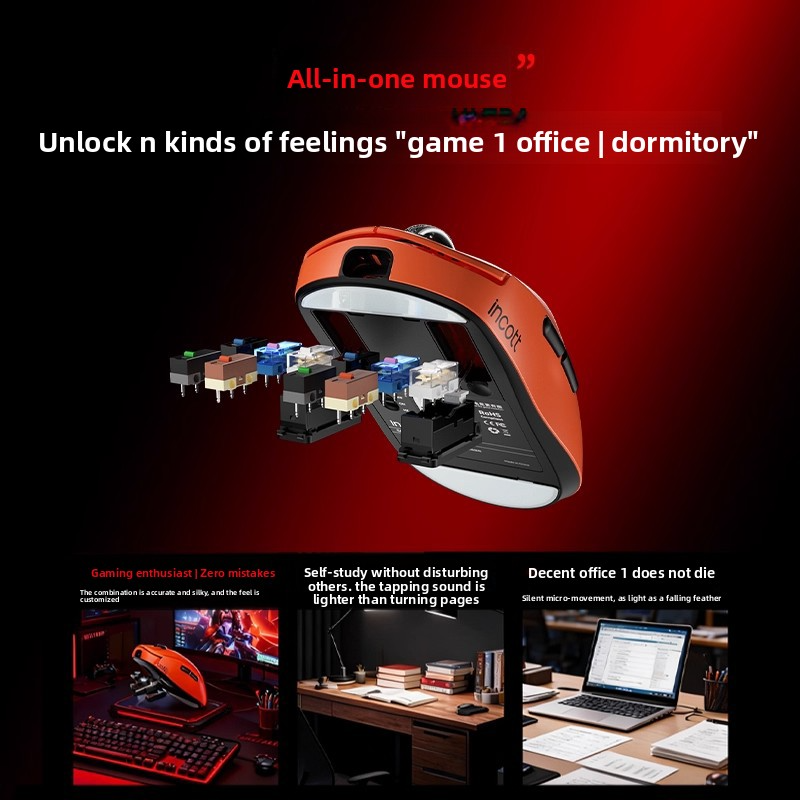 Incott G23 V2 Wireless Gaming  - Esports Gaming Mouse Wireless 리뷰 및 가격