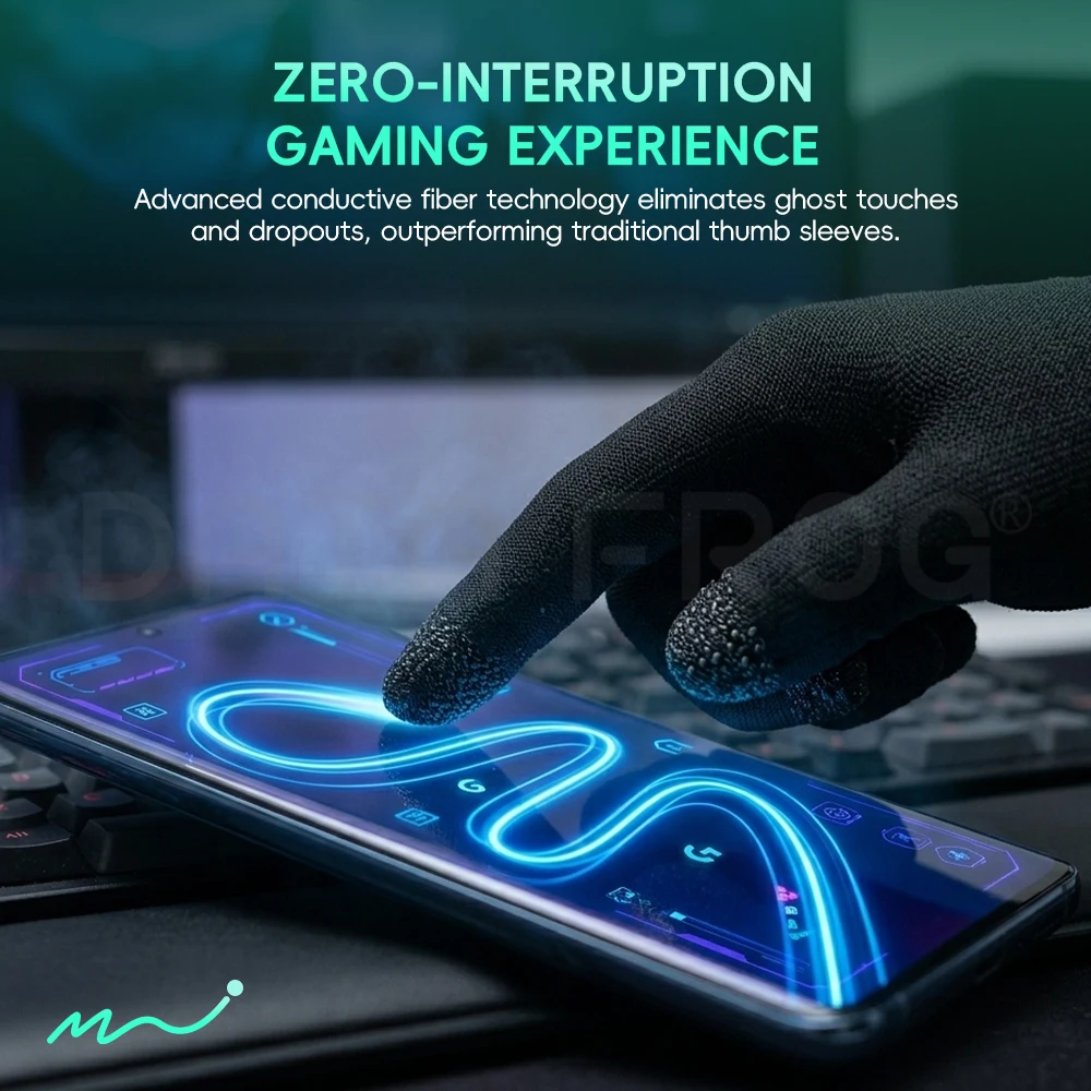 Data Frog Mobile Gaming Gloves - Esports Gaming Gloves 리뷰 및 가격
