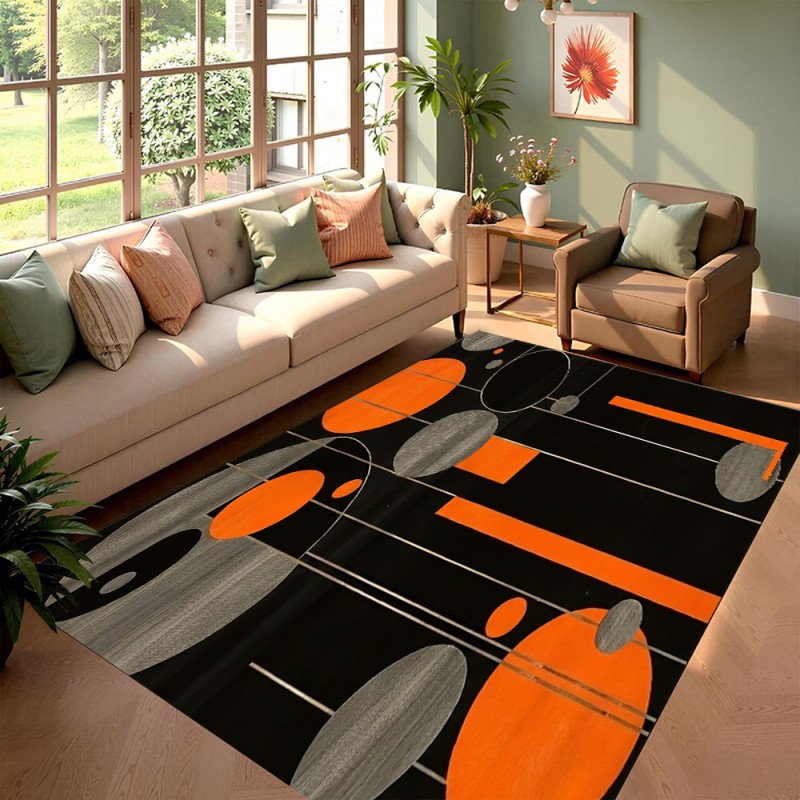 Gaming Room Black Orange Geome - Esports Gaming Live 리뷰 및 가격