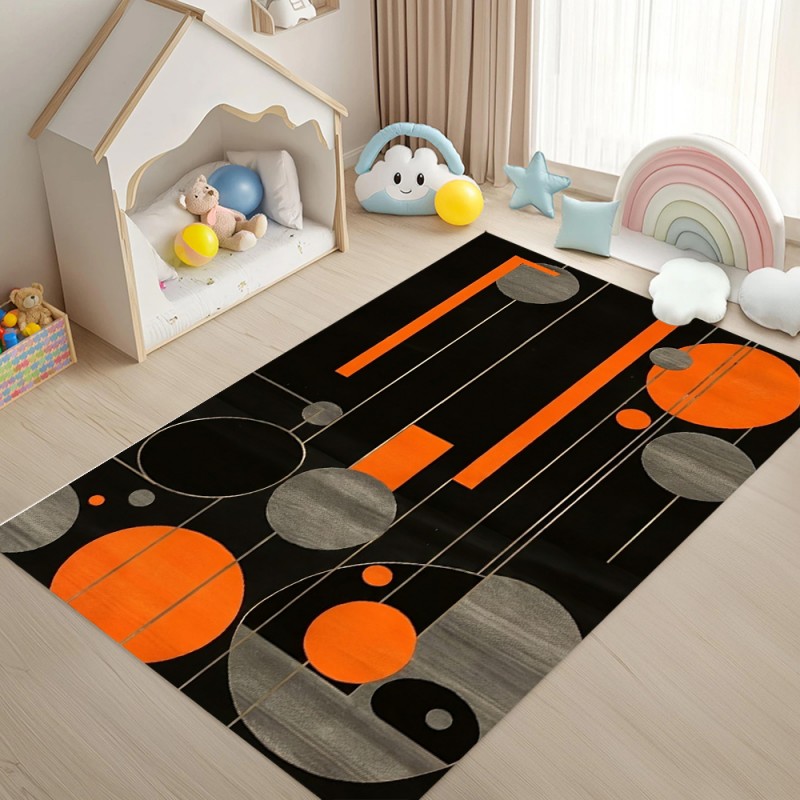 Gaming Room Black Orange Geome - Esports Gaming Live 리뷰 및 가격