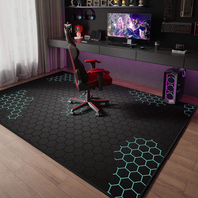VIKAMA Neon Hexagon Gaming Are - Esports Gaming Live 리뷰 및 가격
