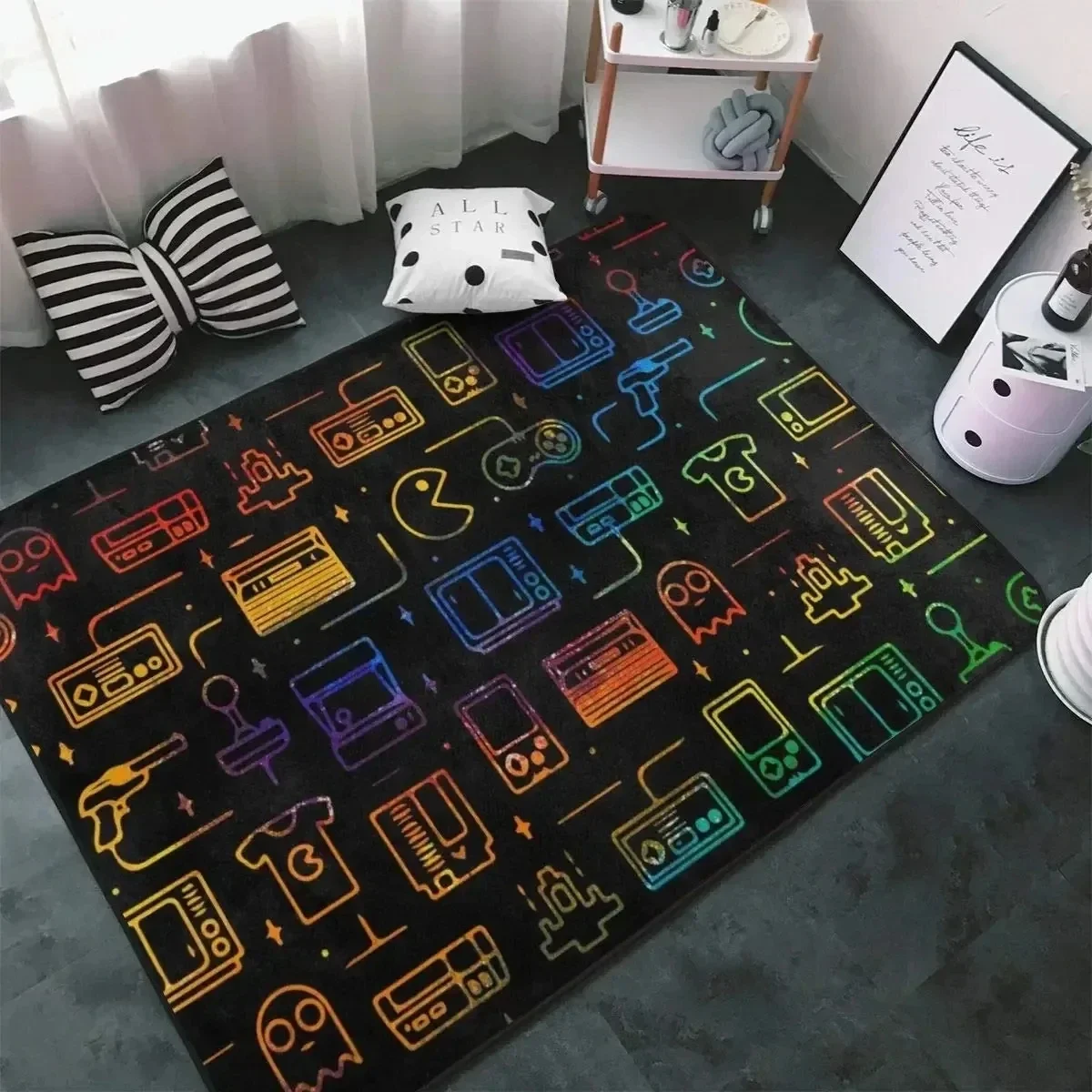 Gaming Rug Esports Black Contr - Esports Gaming Live 리뷰 및 가격